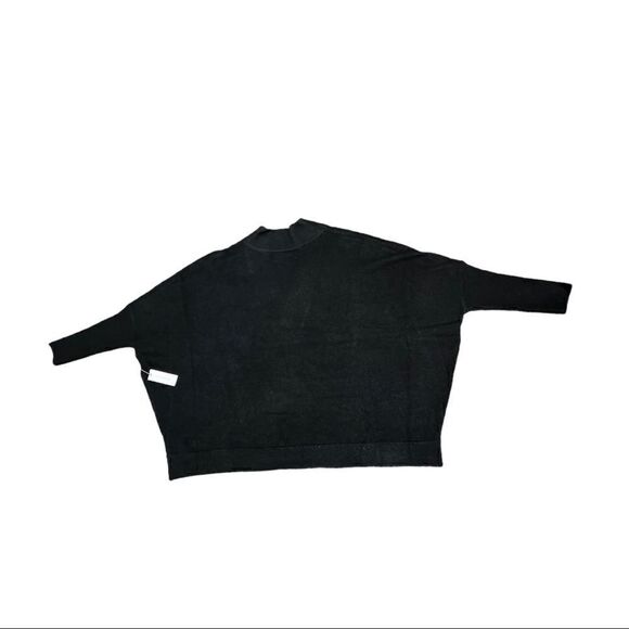 Anthropologie Dolman V-Neck Sweater in Black - Picture 6 of 8